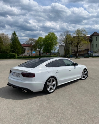 Audi A5 cena 69999 przebieg: 146000, rok produkcji 2013 z Wągrowiec małe 301